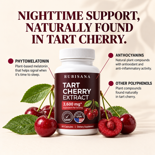 Rubisana Tart Cherry Extract Capsules for Sleep