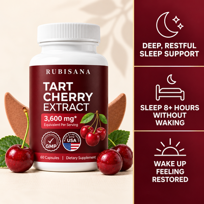 Rubisana Tart Cherry Extract Capsules for Sleep